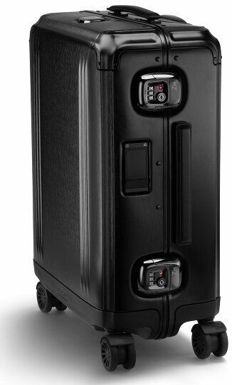 Zero Halliburton - Pursuit - Aluminium 4-wiel cabinewagen - Zwart - 56 cm