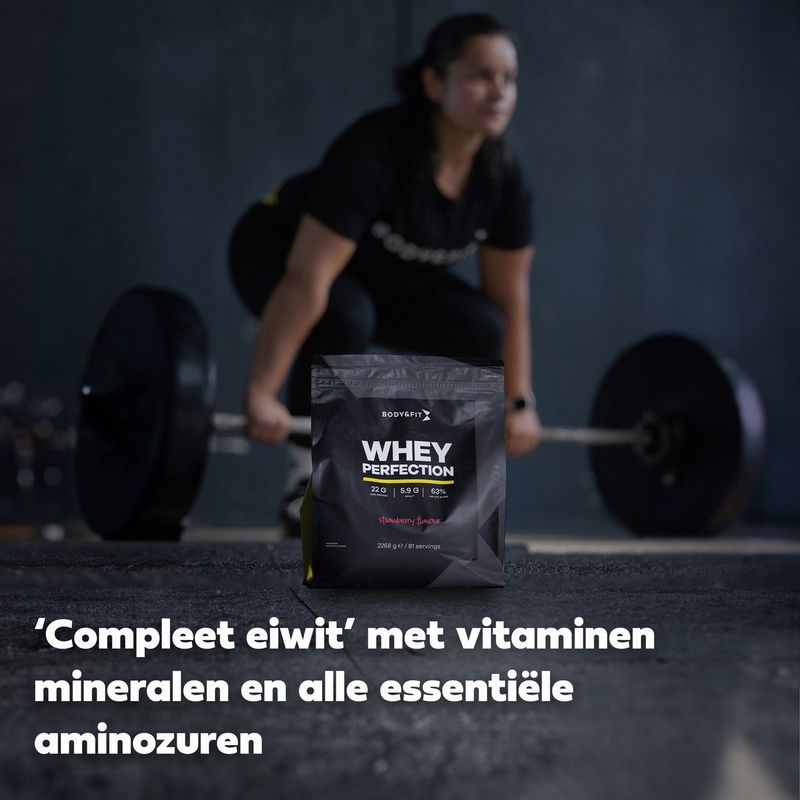 Body & Fit - Whey Perfection - Eiwitshake - Vanille - 2268 gram