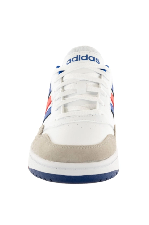 Baskets basses adidas originals hoops 3.0 ftwbla/bleluc/meipou
