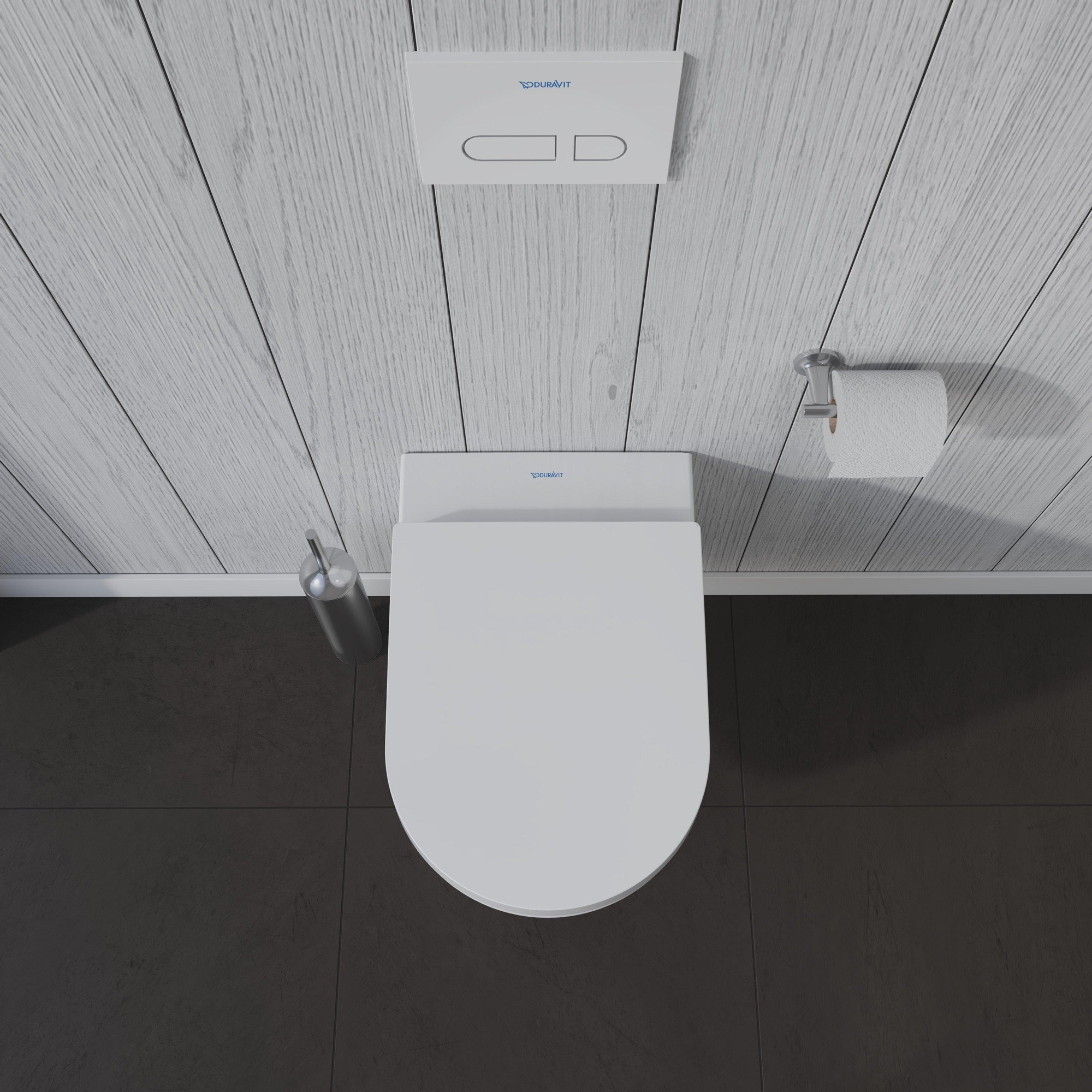Duravit Starck Me hangend toilet wit glans
