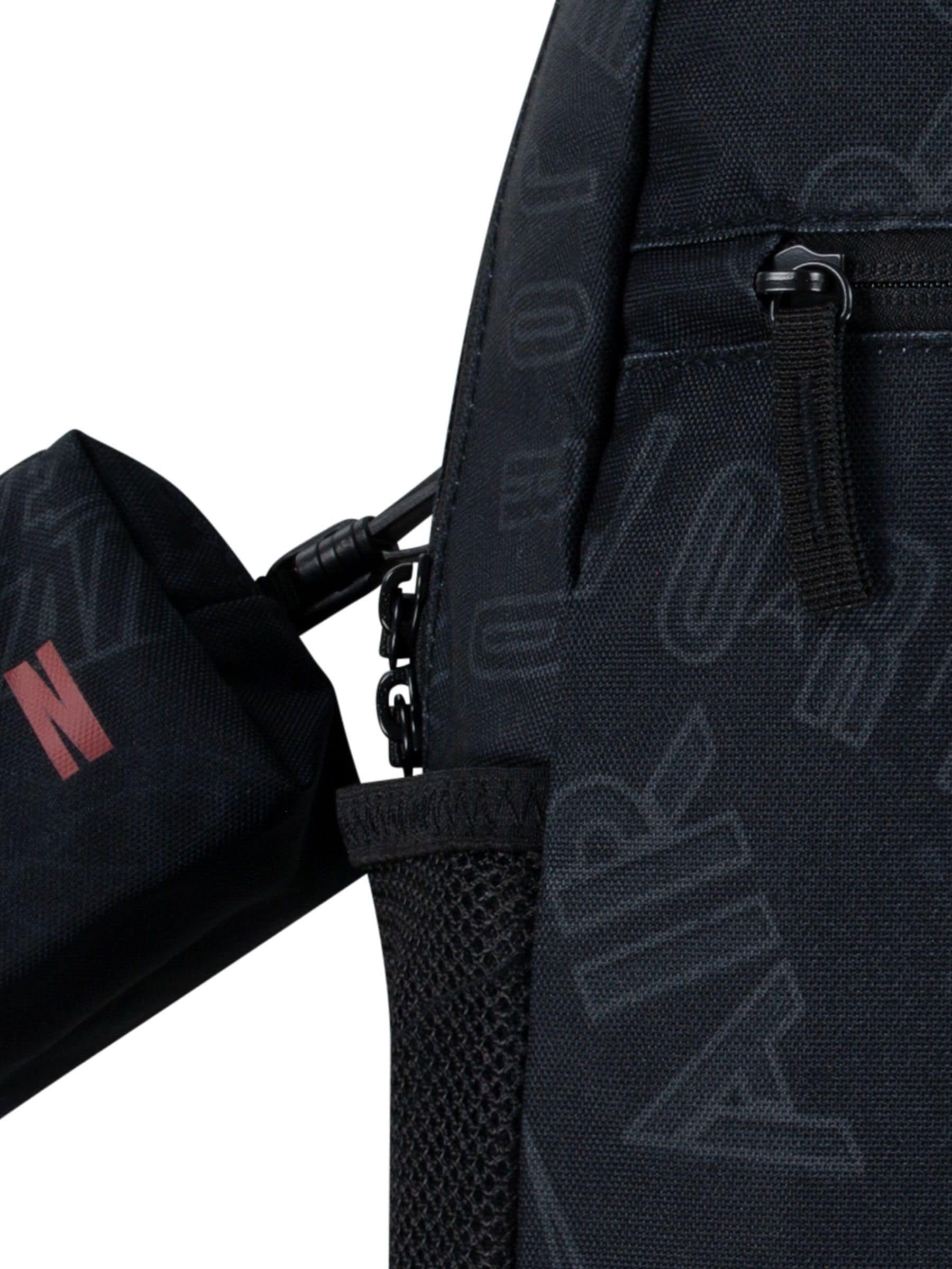 Zwart/rood - Jordan Jan Air School Backpack