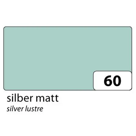 Folia 6160 Fotokarton, silber, 50 x 70cm