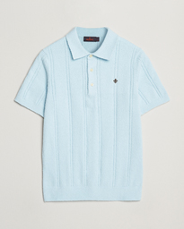 Morris Sandy Polo Shirt Old Blue