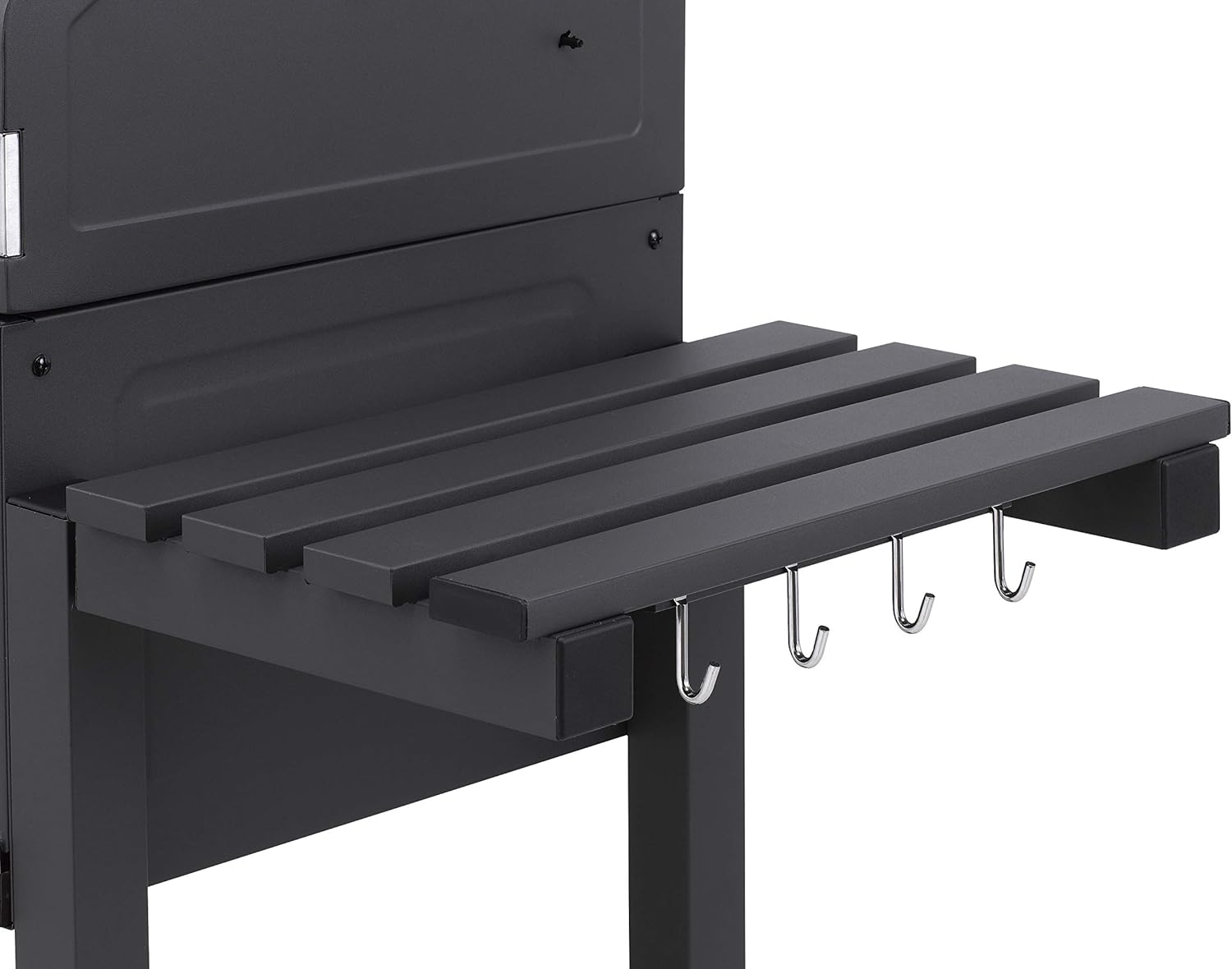 tepro Toronto XXL, Holzkohlegrill/Grillwagen, Grillfläche: ca. 71,5 x 46 cm, Edelstahl-Griff, Thermometer und höhenverstellbarer Kohlebene, Kaminanzug und Kohleklappe, Maße ca. 152 x 73 x 137 cm