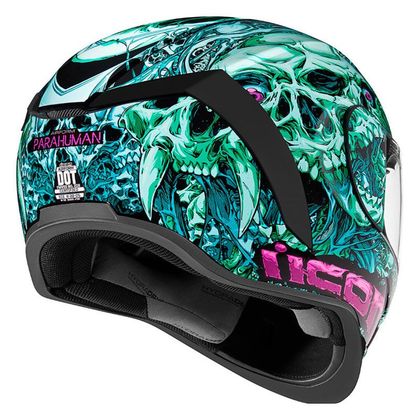 Casque Icon AIRFORM - PARAHUMAN - Bleu