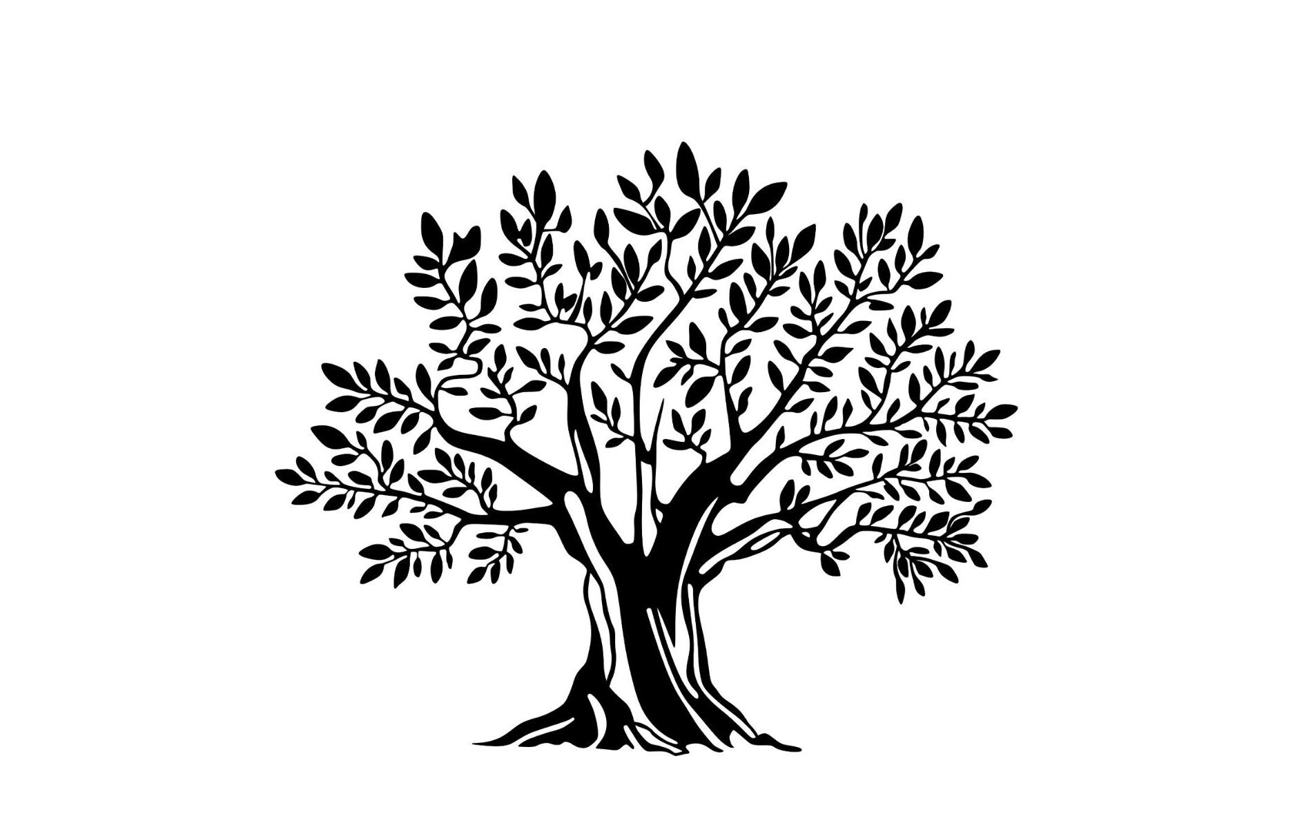 Wanddekoration Monumental Tree 70 x 58 cmMetall-Wand-Accessoire