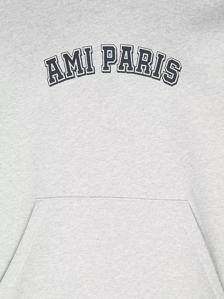 AMI PARIS Kapuzensweater - Hoodie grau