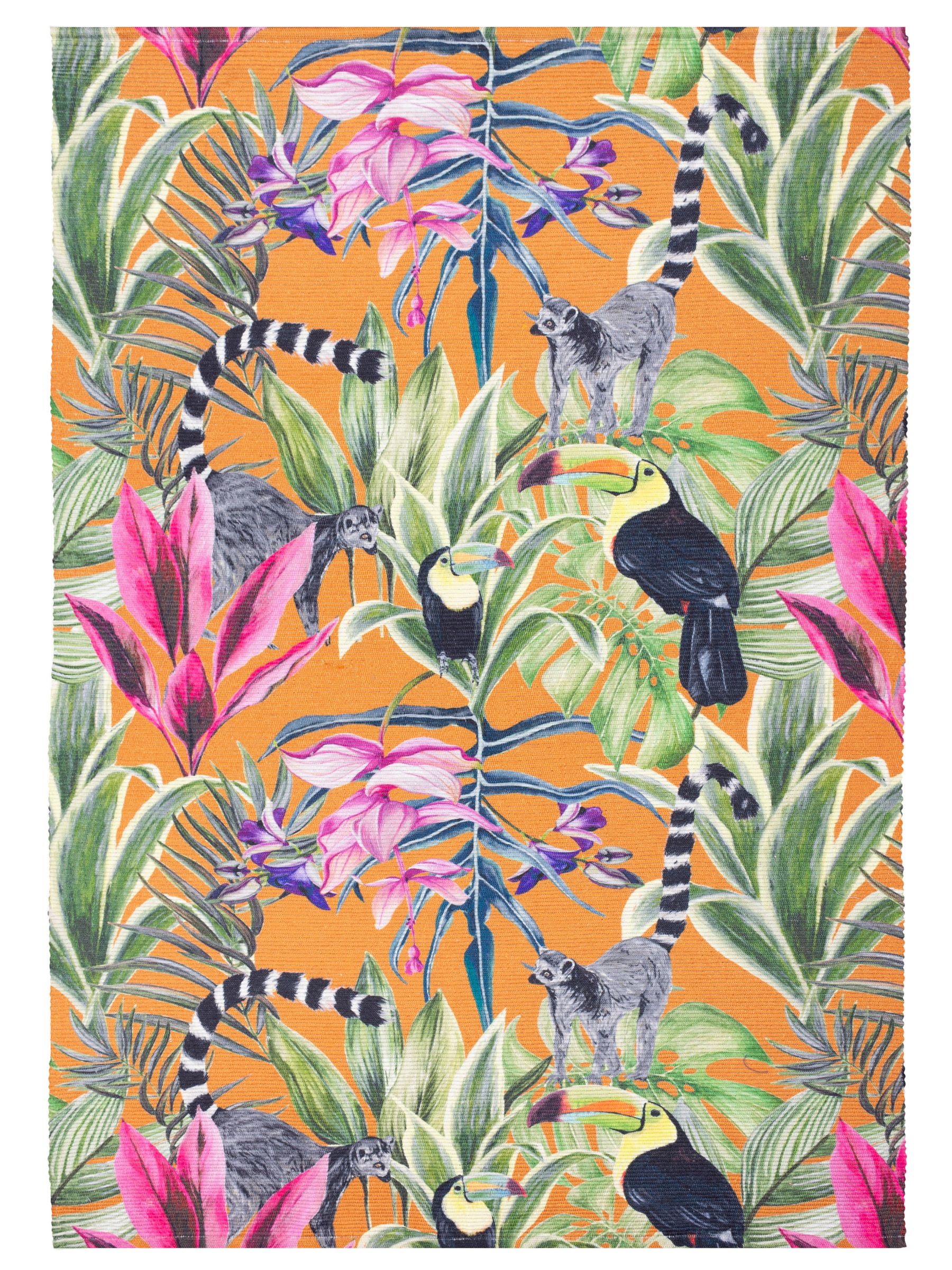 Wylder Kali Animals Tropical Outdoor/Indoor Washable Rug
