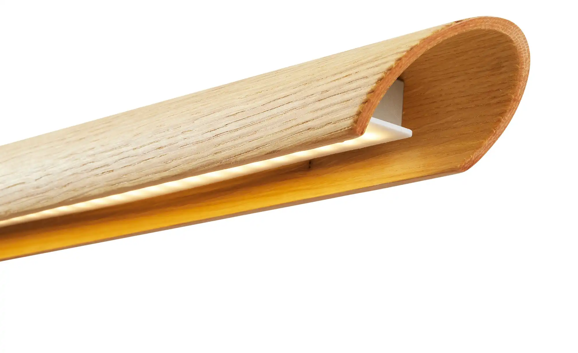 LED-Pendelleuchte, 1-flammig, Eiche natur