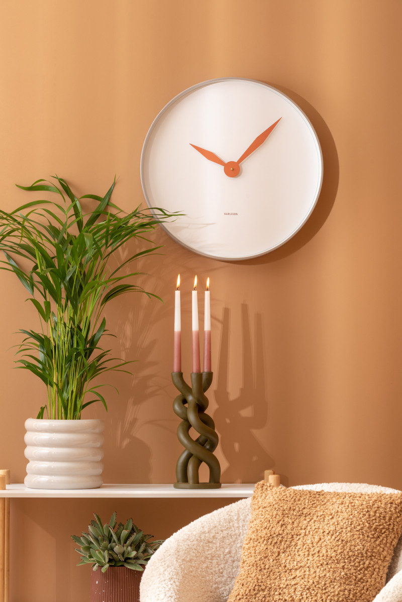 Wall Clock Albatross KA5910BK Black