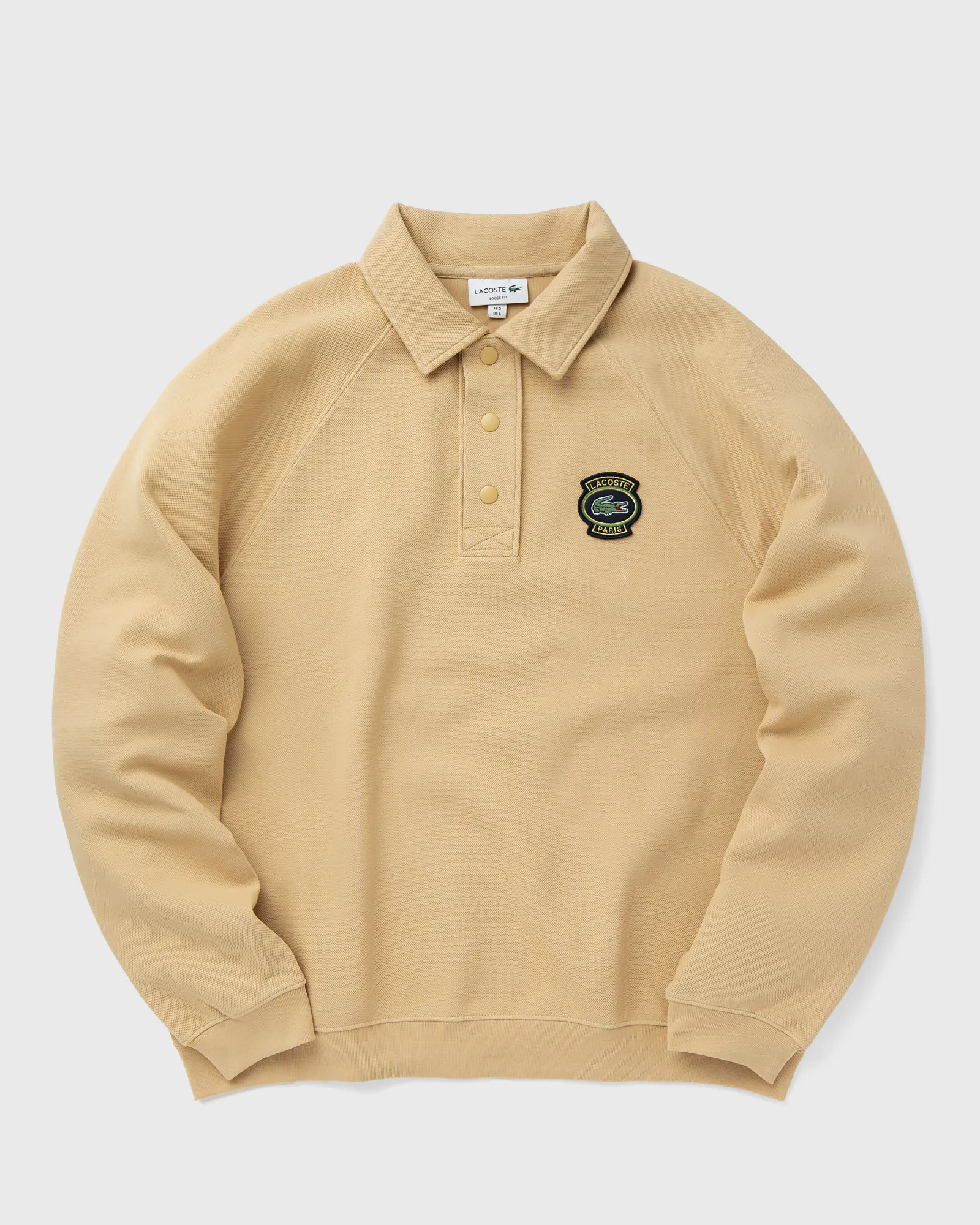 Lacoste SWEATSHIRT LOOSE FIT PIQUÉ