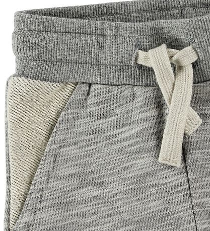 En Fant Sweatshorts - Graumeliert meliert