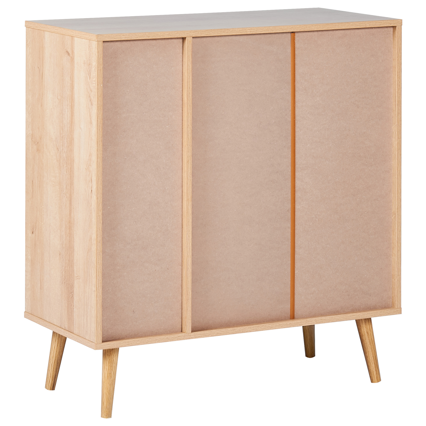 Beliani - PAGET - Dressoir - Lichthout - Vezelplaat
