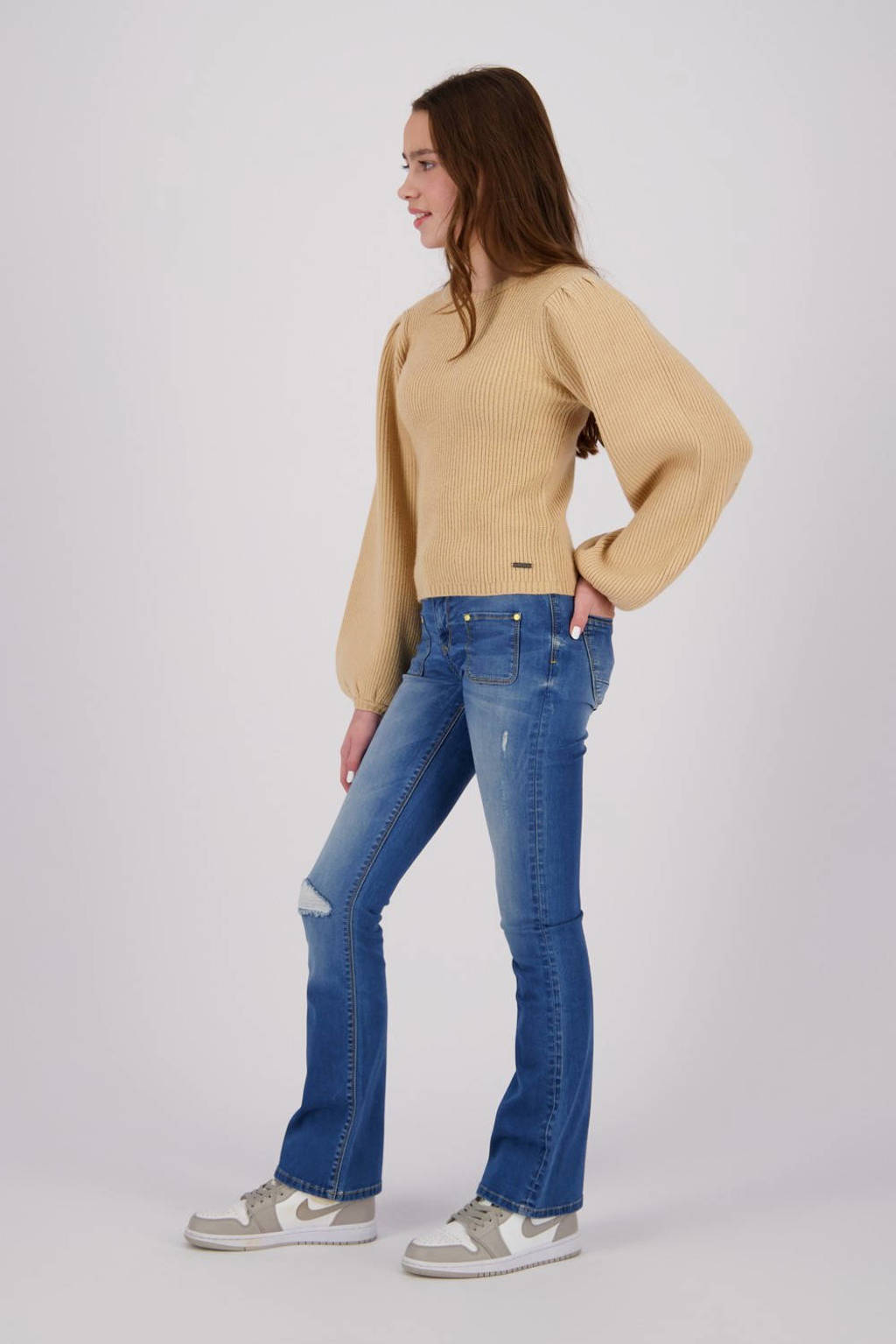 Raizzed flared jeans Melbourne Crafted mid blue stone