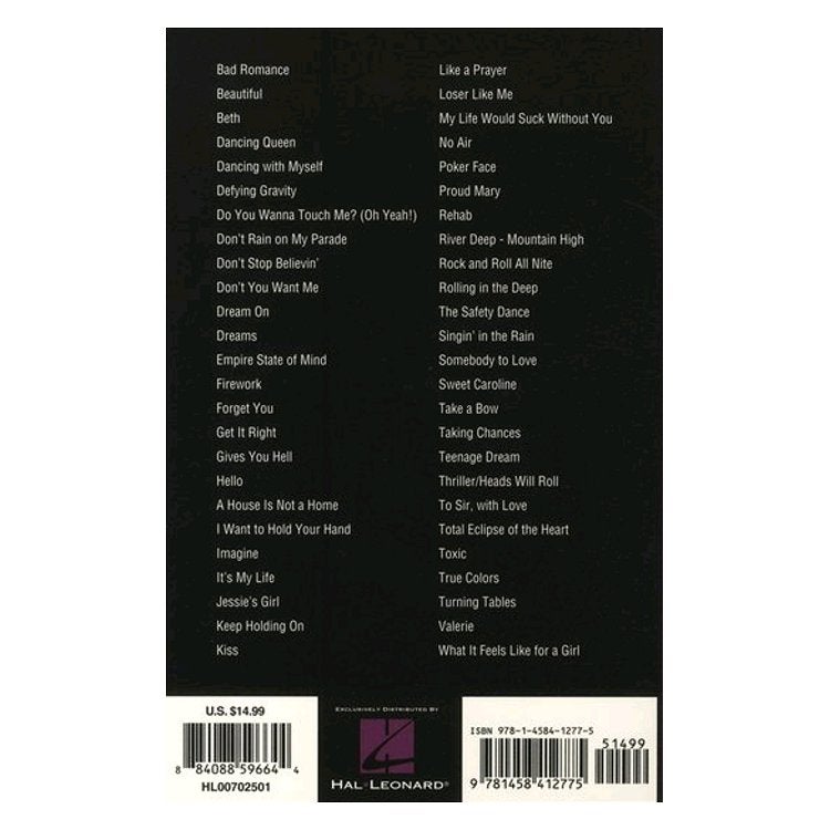 Hal Leonard Glee Guitar Chord Songbook