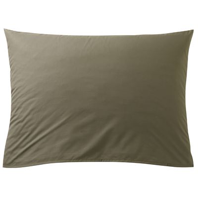 Linge de lit percale motif feuilles - BECQUET CRÉATION
