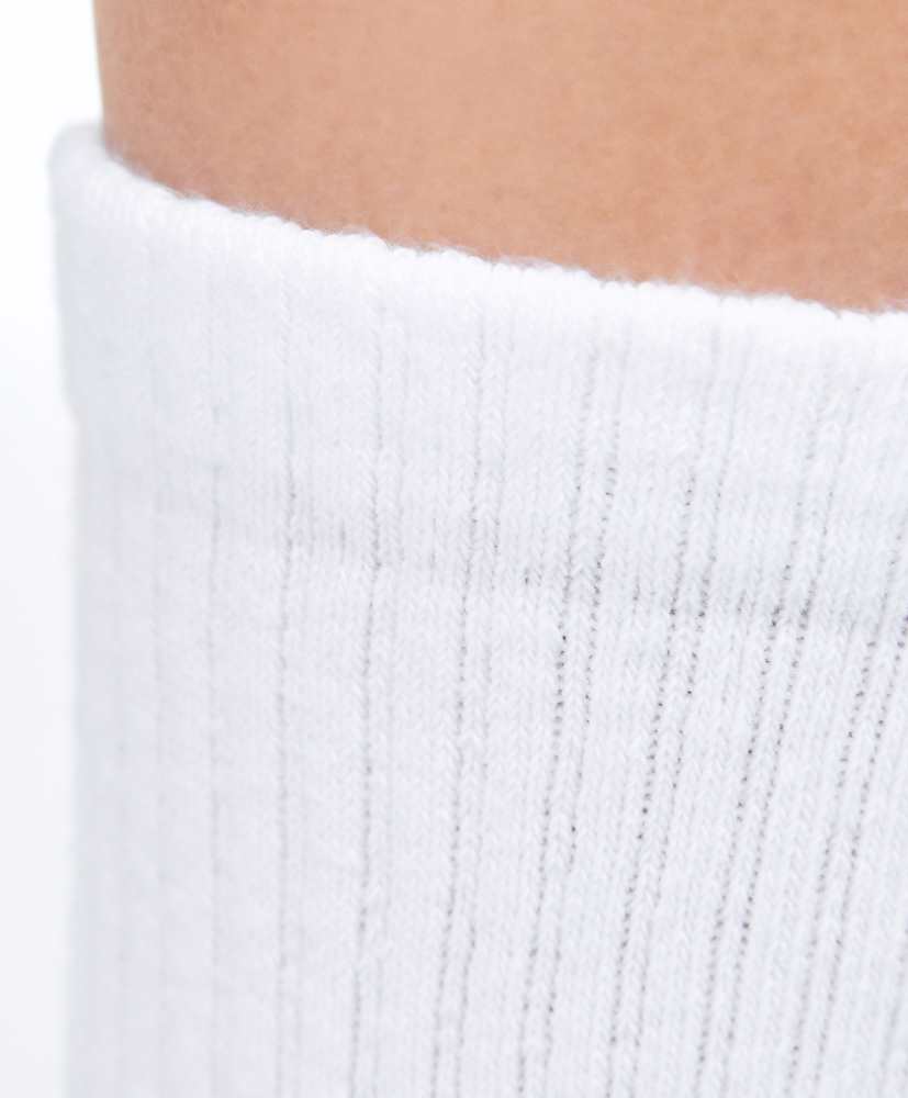 3 pares de meias esportivas clássicas de algodão