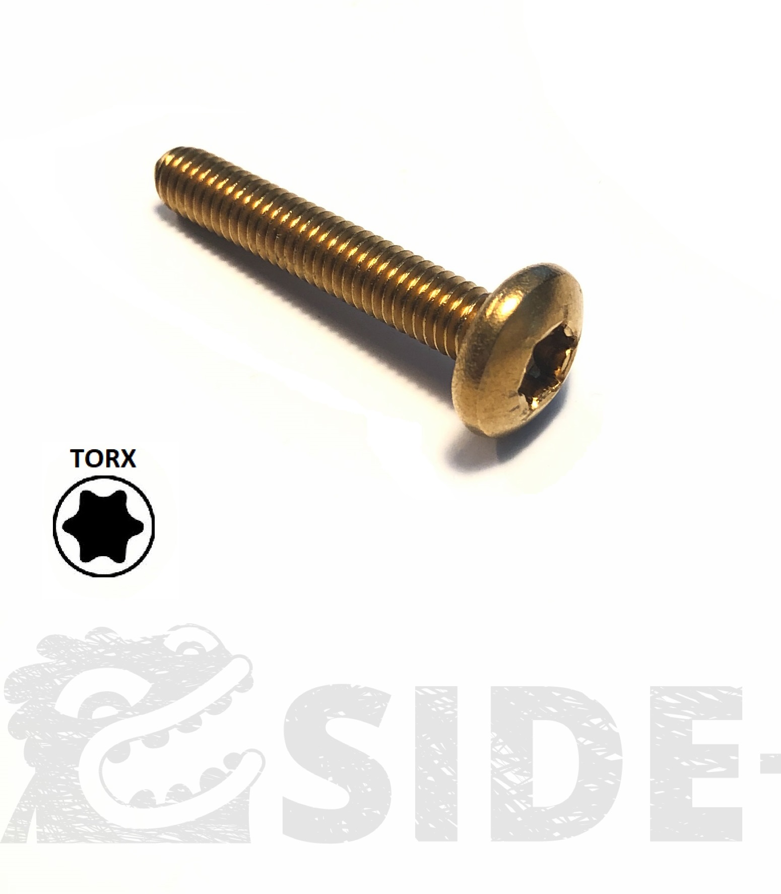 Side Shore Vis Foil - Torx - Laiton - M6 / 35 mm