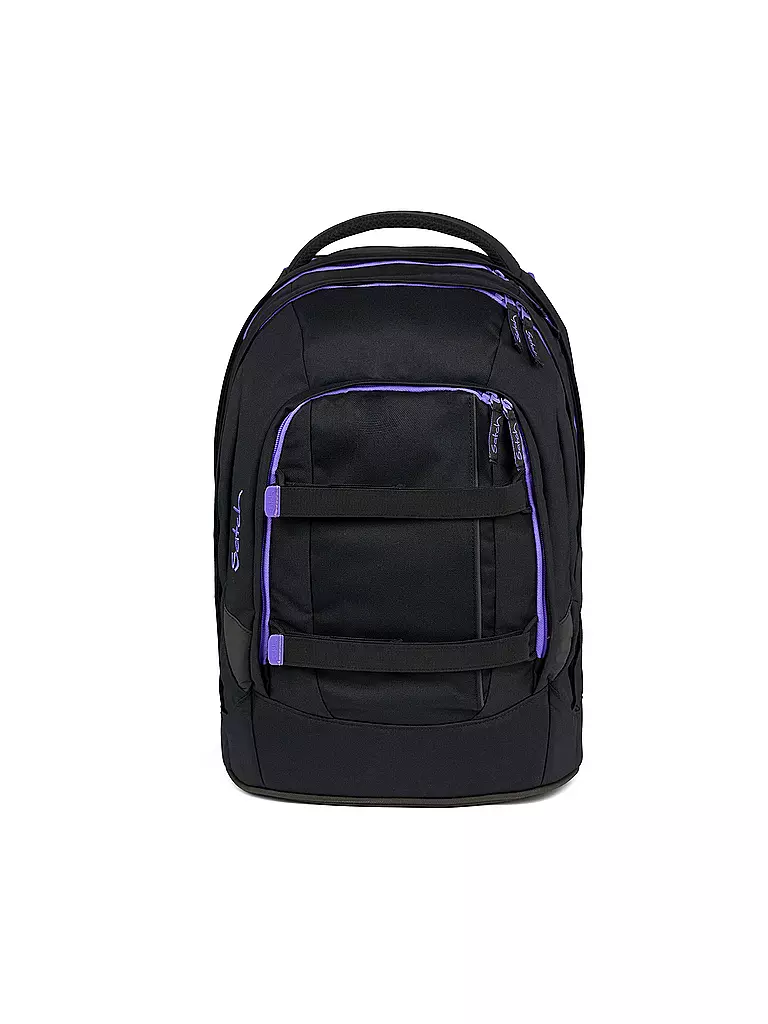 SATCH Schulrucksack Pack Purple Phantom schwarz