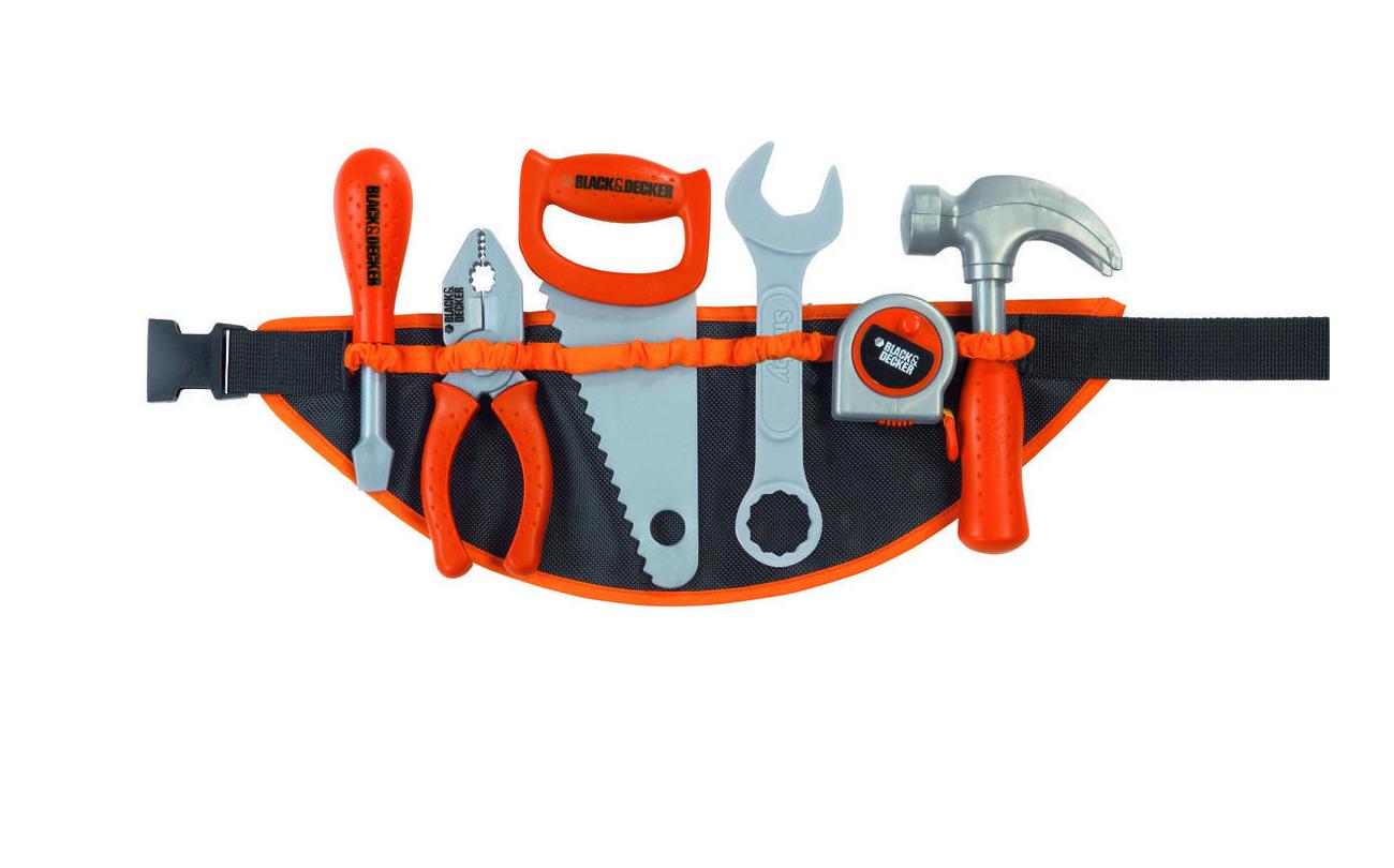 Smoby Black & Decker Gereedschapsriem met 6 tools