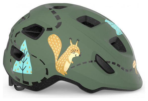Casque enfants MET Hooray Mips Vert Brillant