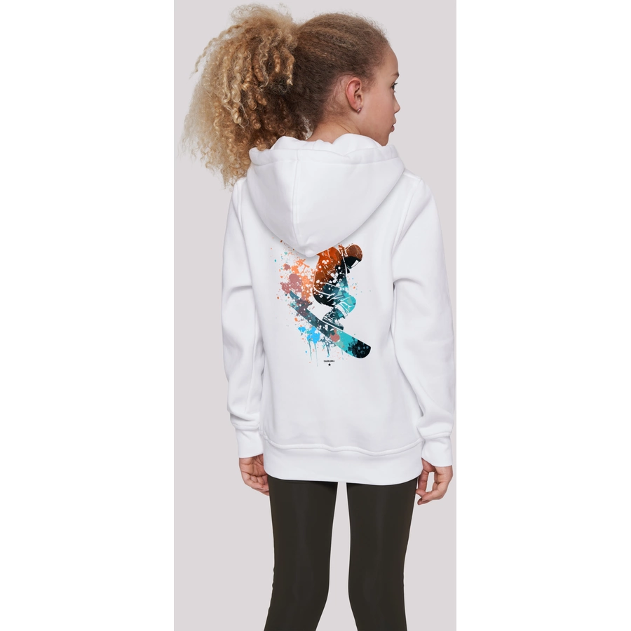 F4NT4STIC Hoodie Snowboarder weiß