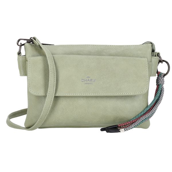 Charm London Tottenham Schoudertas M Natuur Groen
