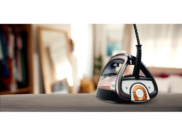 [OUTLET] - Tefal Ultimate Pure FV9845E0 Dampstrygejern - Rødmen d'été