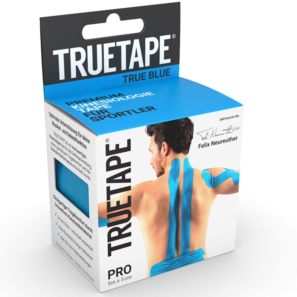 TRUETAPE® Kinesiotape Pro blau