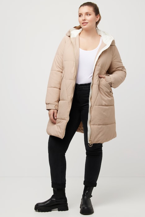 HYPRAR Funktions-Steppjacke, wasserabweisend, Kapuze