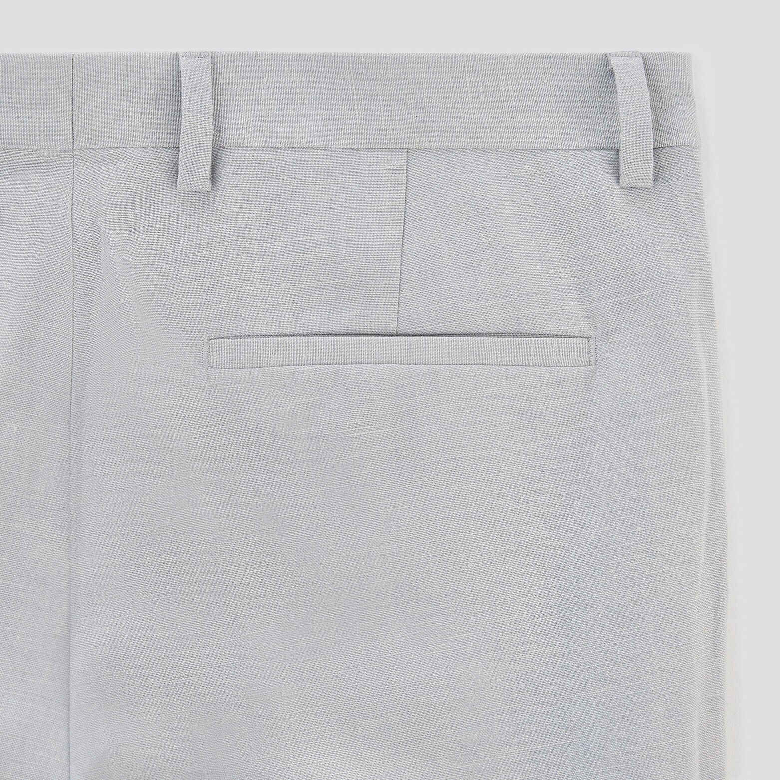 Pantalon de costume slim Bleu clair