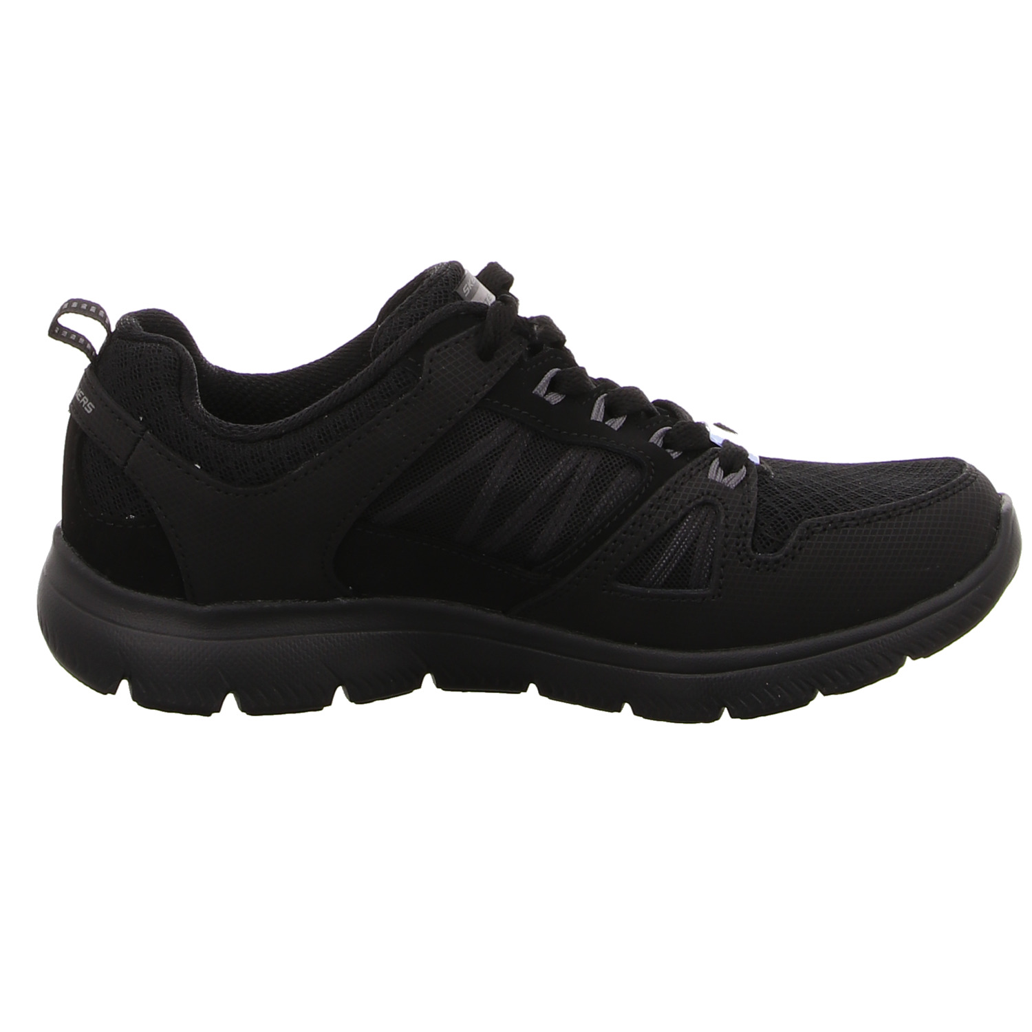 SKECHERS  Slipper schwarz