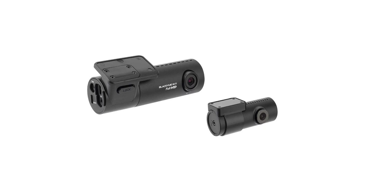 BlackVueDashCam DR590X-2CH plus 64GB  (Zwart, Full HD 1080p | Wi-Fi | Parkeermodus | Sony STARVIS sensor | 139° kijkhoek)
