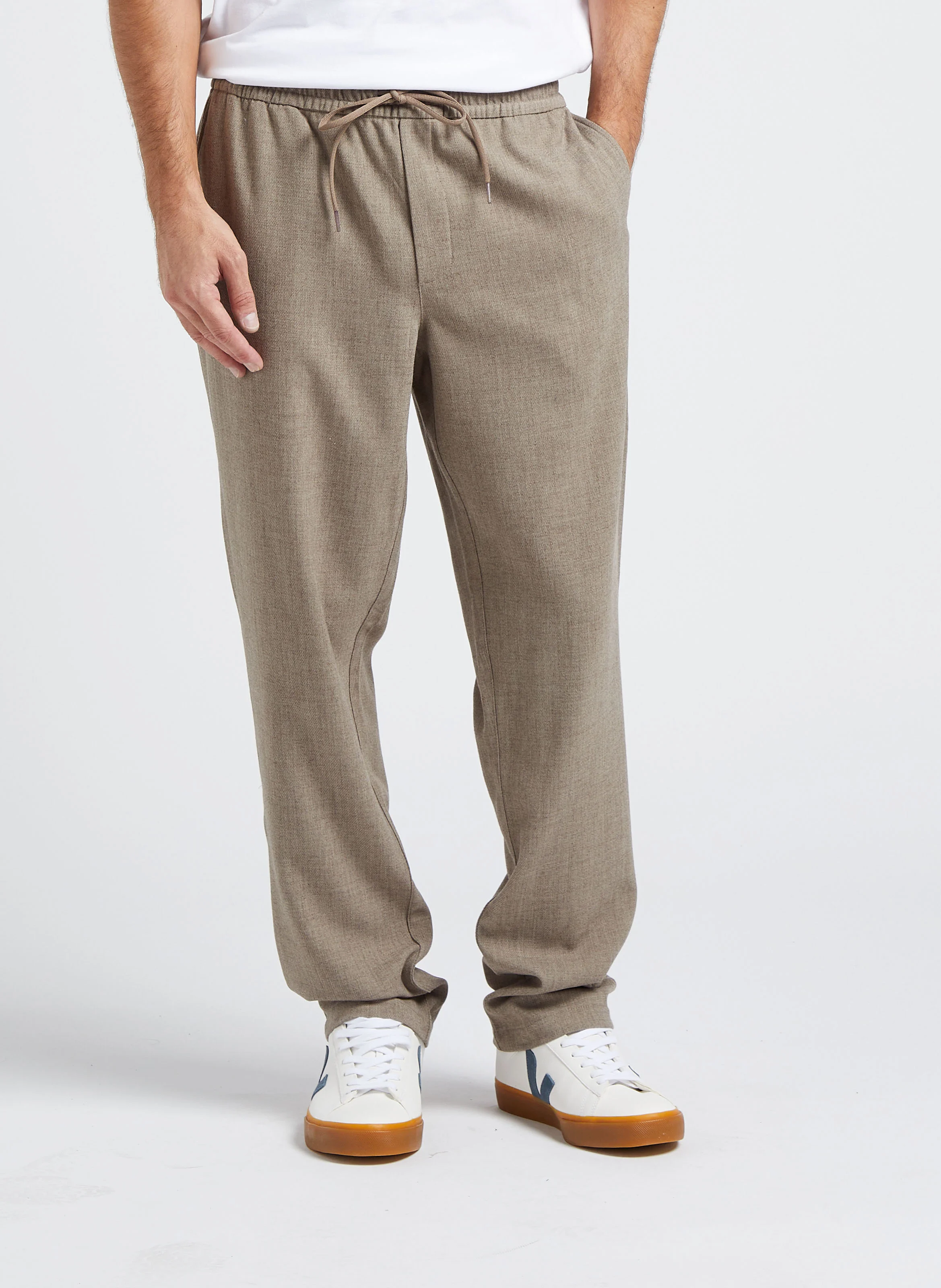 PATRICK - Pantalon droit| Beige