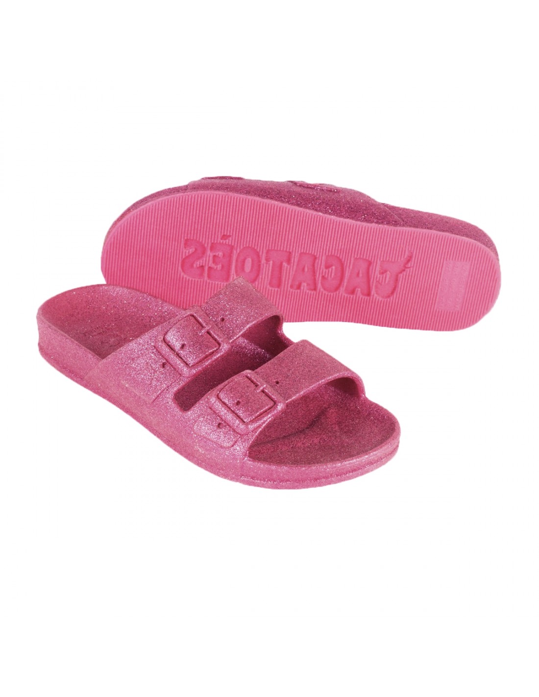 cacatoes Claquettes femme carioca women framboise