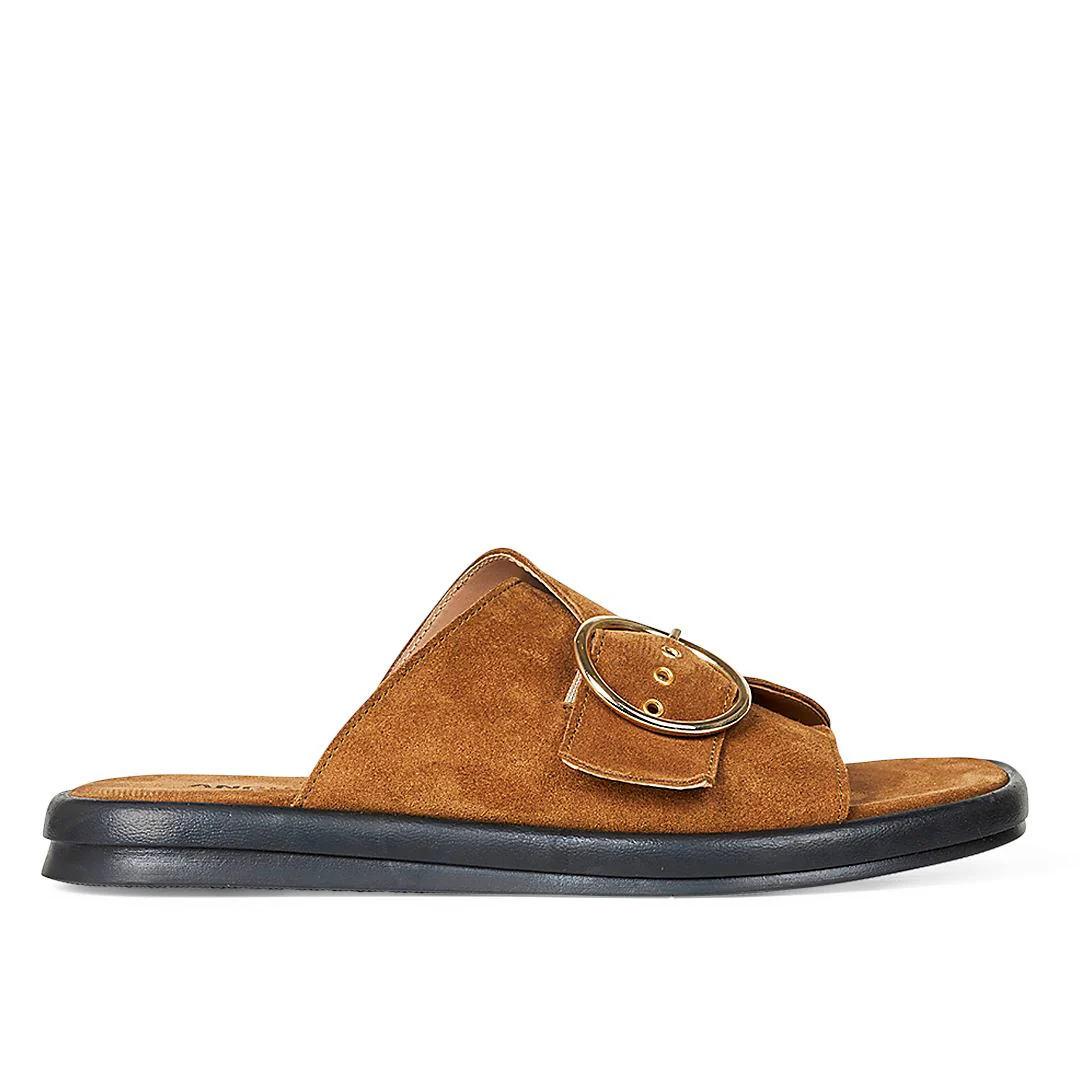 Angulus Slip-in sandal mustard