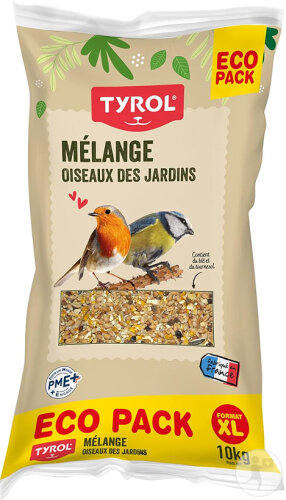 Tyrol Mélange Graines Oiseaux Du Ciel Et Oiseaux Sauvages 10kg