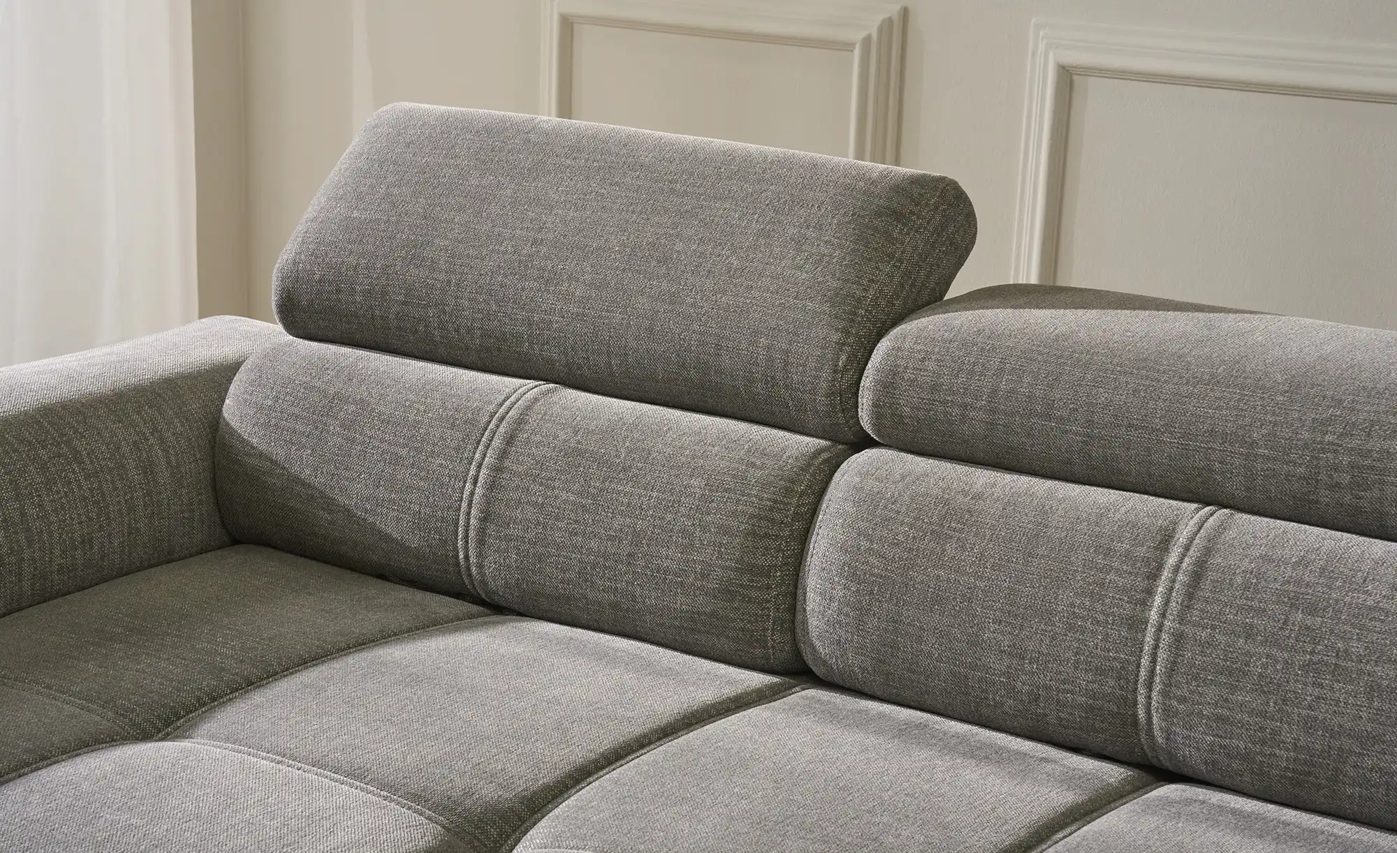 switch Ecksofa aus Flachgewebe Denvo