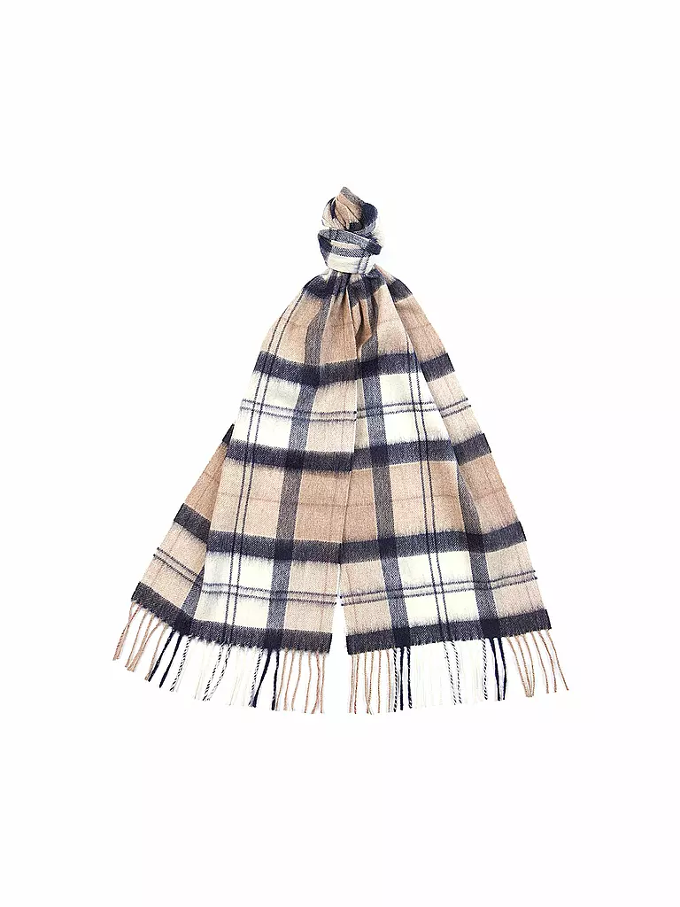 BARBOUR Schal TARTAN camel