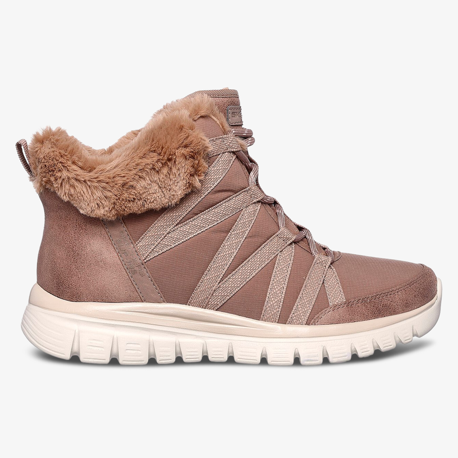 SKECHERS GRACEFUL COZY STROLLS Damen Winter Boots braun