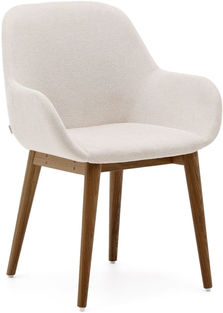 Kave Home   Konna Essenhout Eetkamerstoel