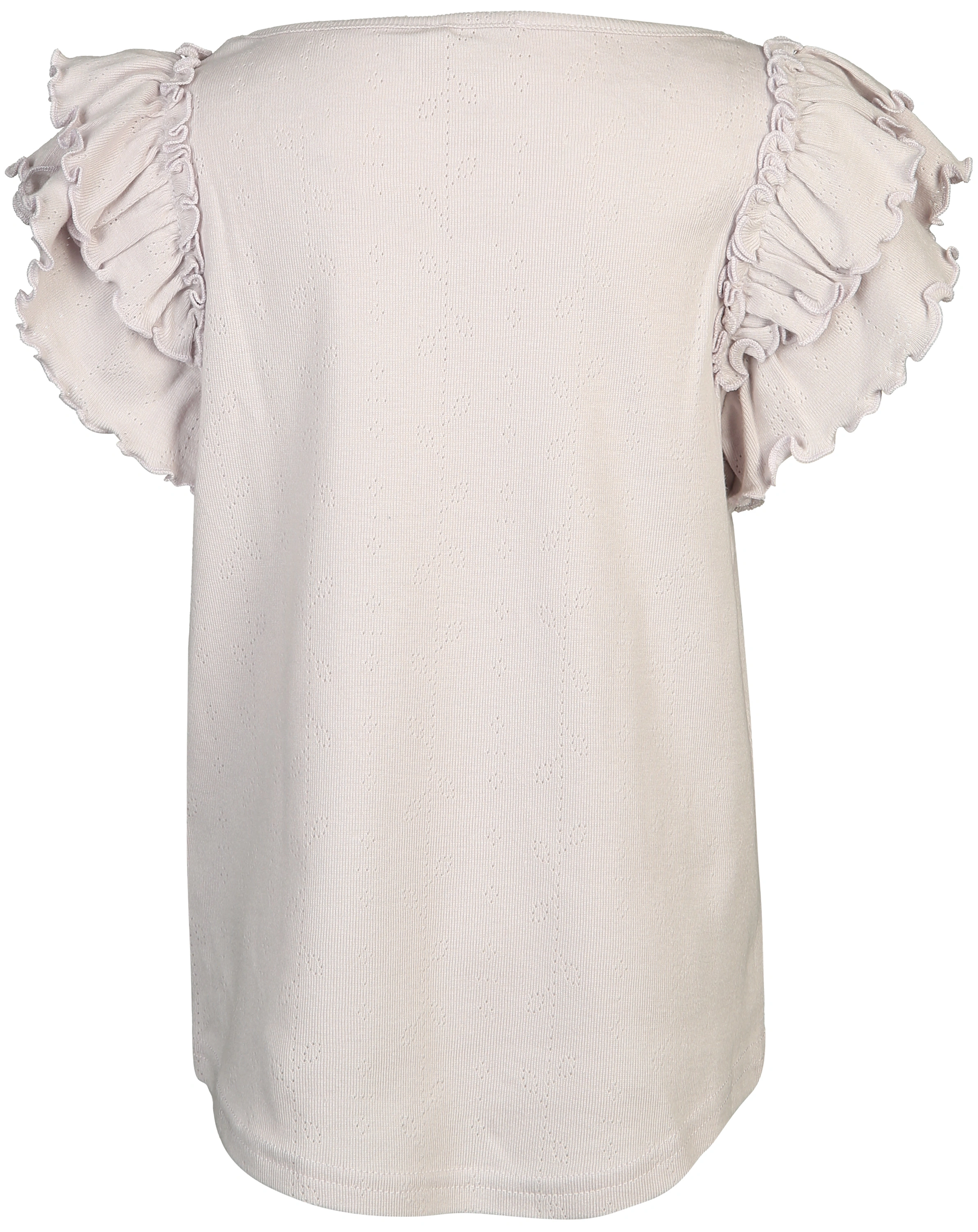 T-Shirt TAVORA FRILL in violet dust