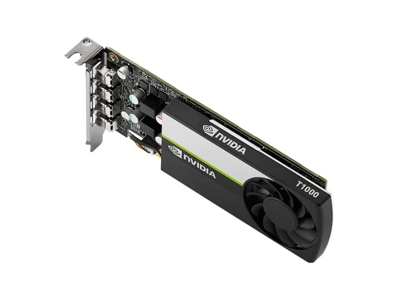 NVIDIA T1000 - Grafikkort - T1000 - 8 GB GDDR6 - PCIe 3.0 x16 lavprofil - 4 x Mini DisplayPort