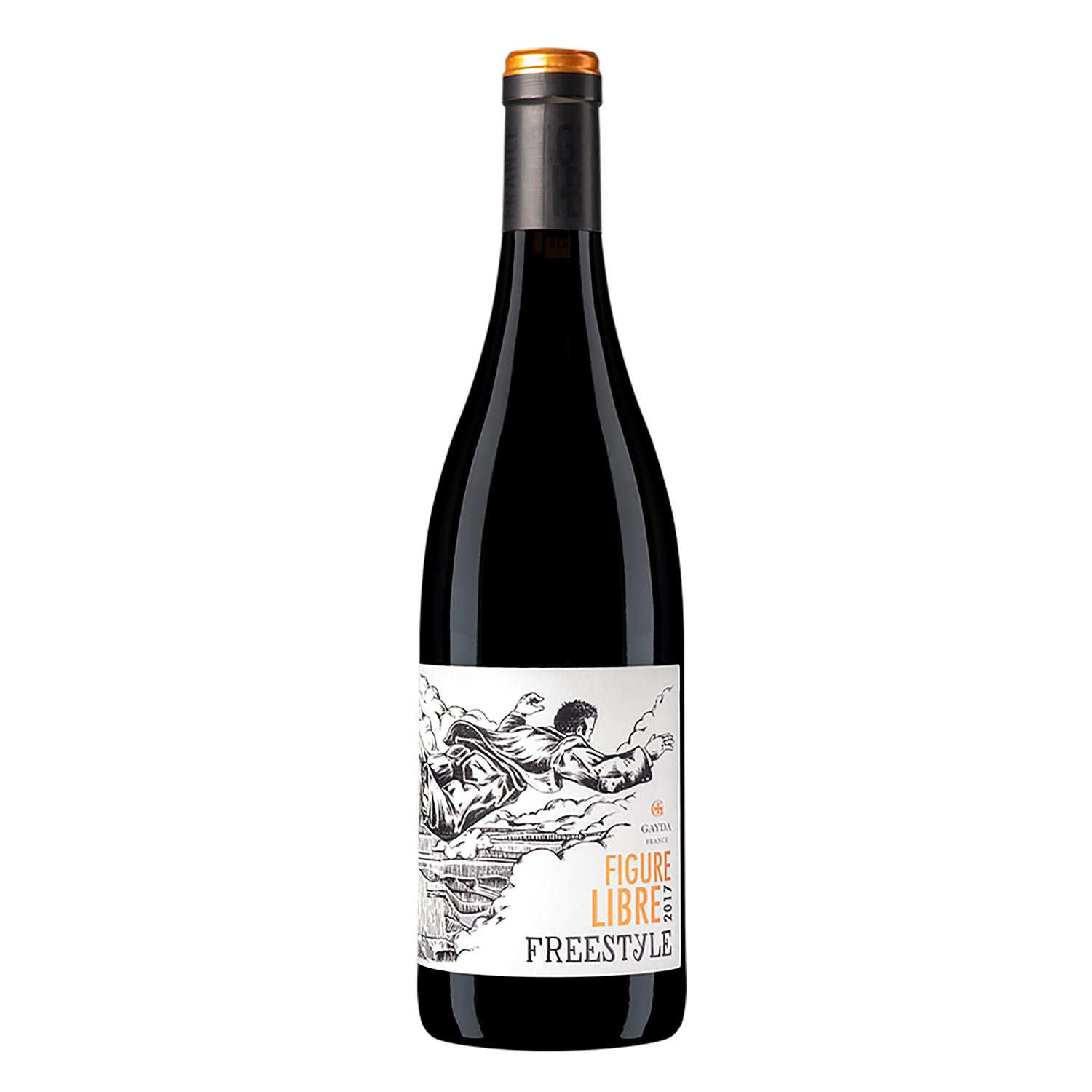 Figure Libre Freestyle vin rouge - IGP Pays d'Oc bio