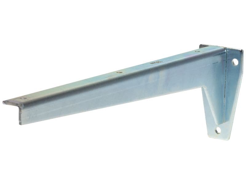 STRUCT Stahlkonsole verzinkt 24 x 8 cm Silbergrau Träger für Wandregale