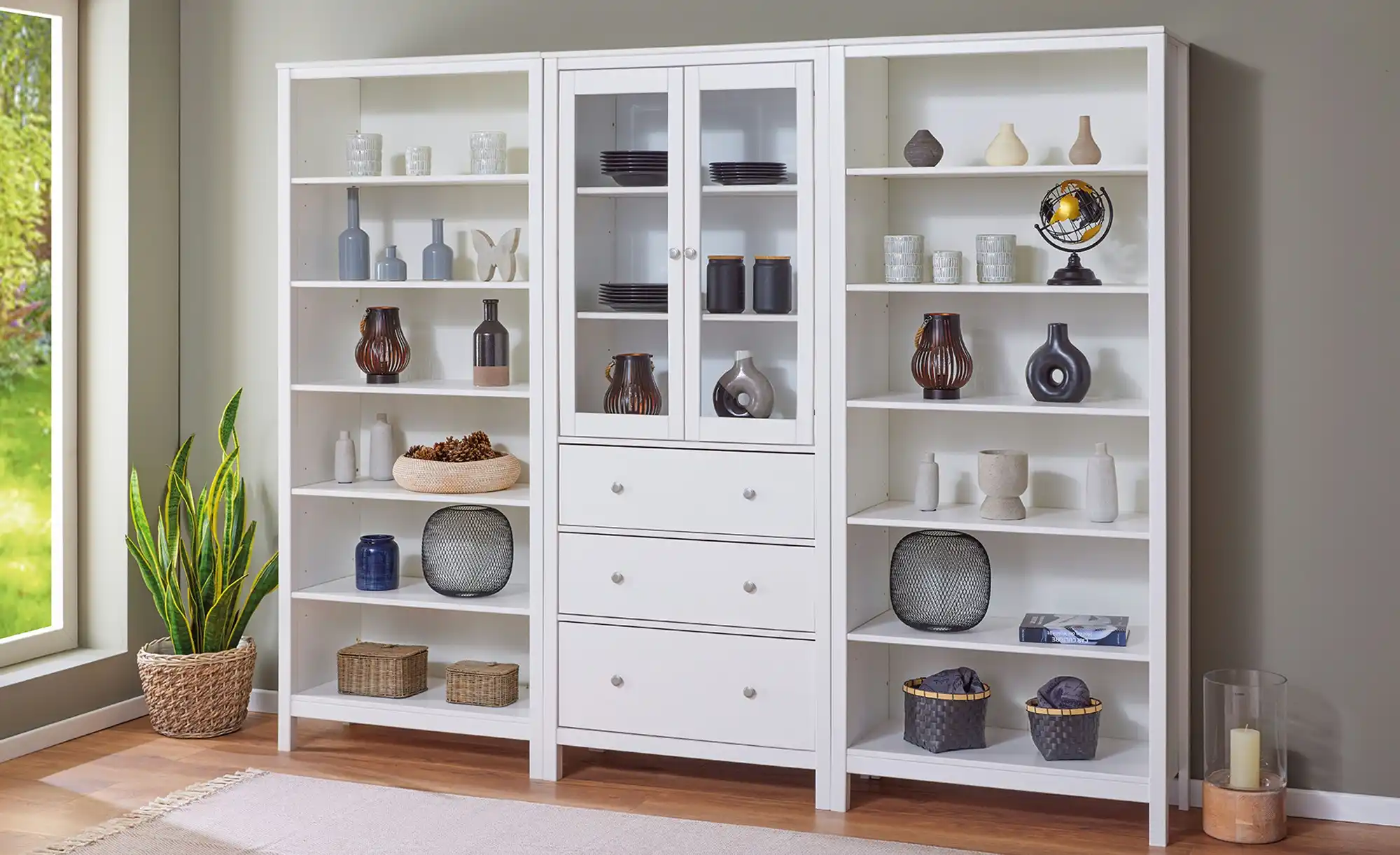 Vitrine aus Massivholz Landliv