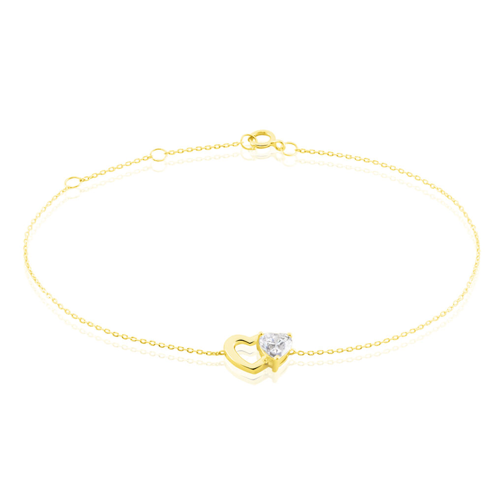 Bracelet Charlelie Or Jaune Oxyde