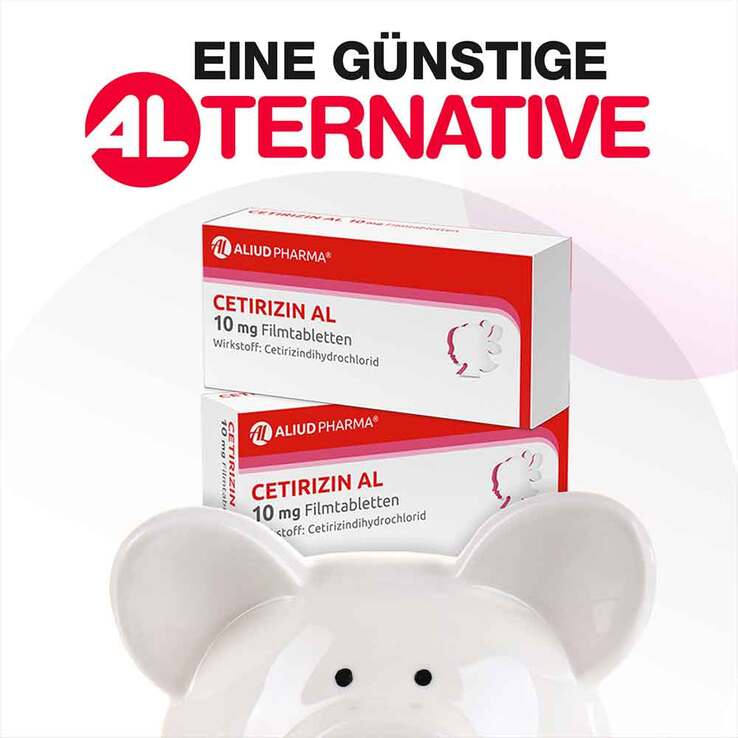 CETIRIZIN AL 10 mg Filmtabletten, 50 St