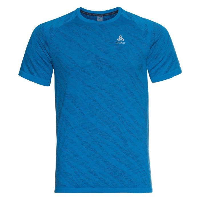Odlo Herre T-shirts Top Crew Neck Short Sleeve Blackcomb. Sort