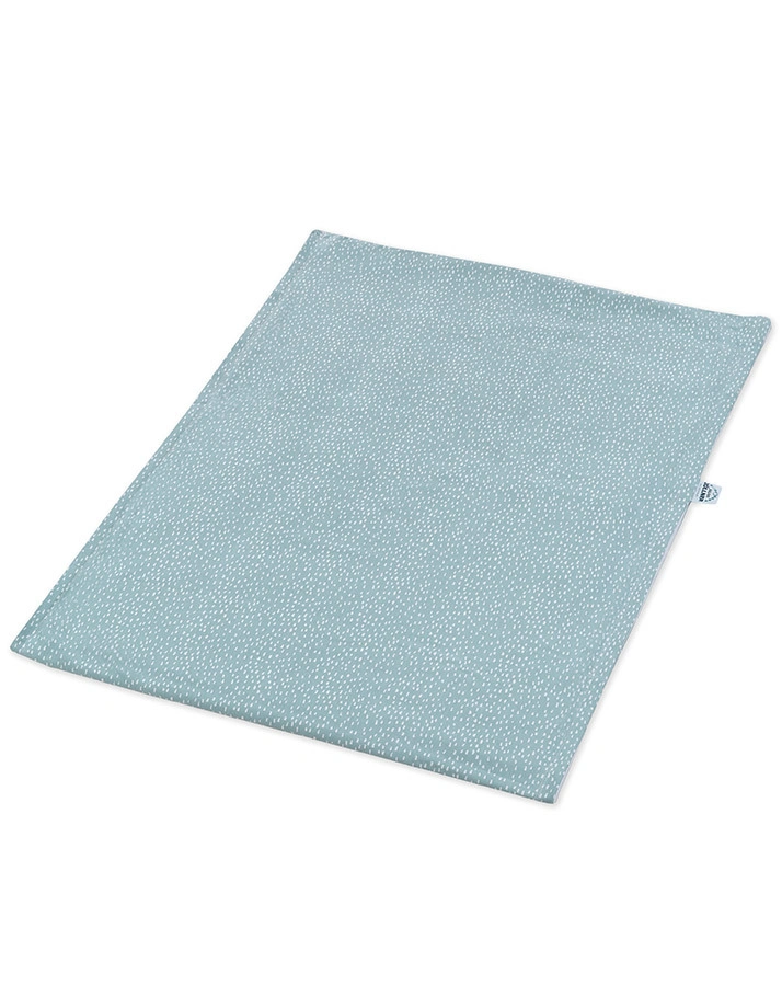 Loop TINY SQUARES GREENERY für Wickelauflage SOFTY (85x75) in blau